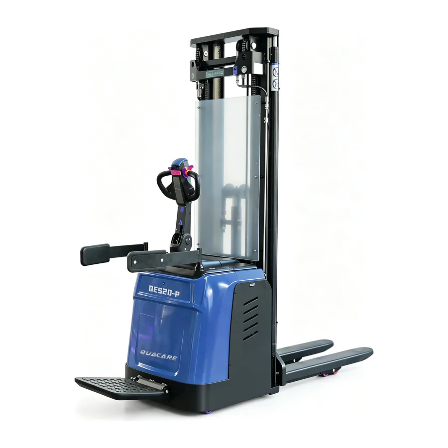 QES-EP Electric Stacker (Stand-on)