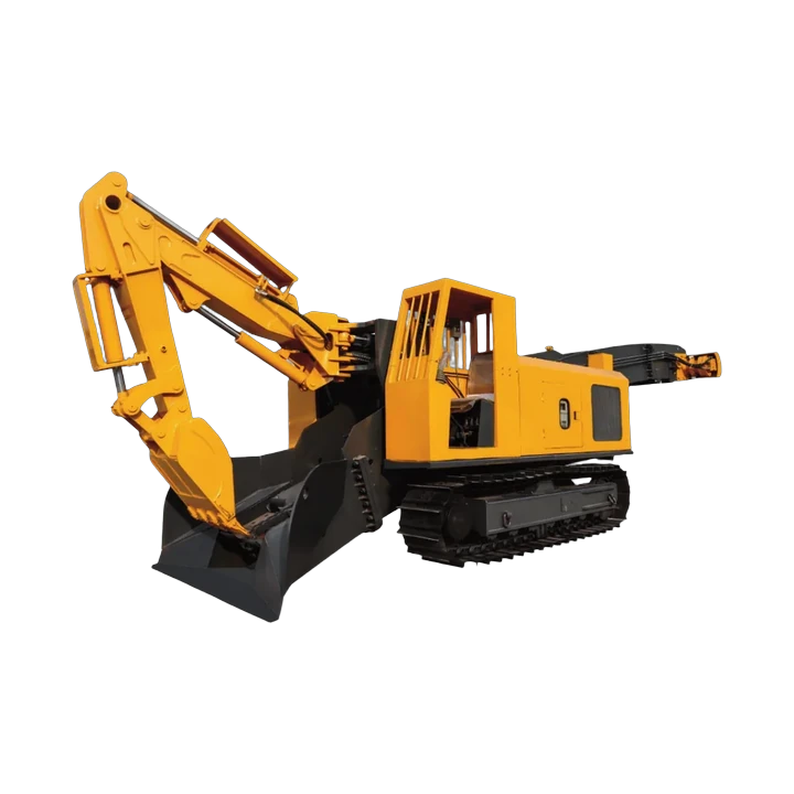 Mining and earth-moving machine